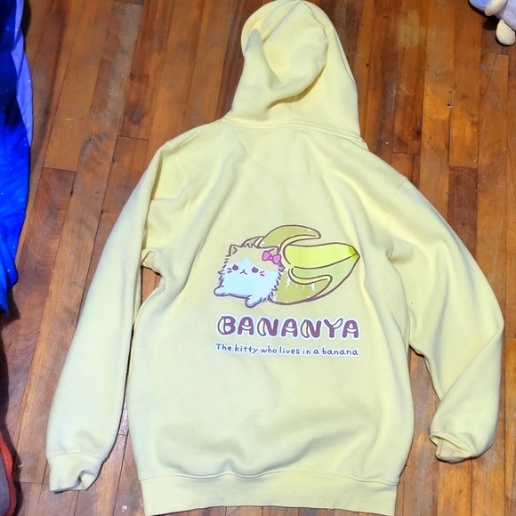 Bananya cat hoodie - Picture 1 of 2